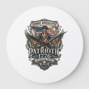 Patriottische Zombie Patriottische Generaal Zombie Grote Klok