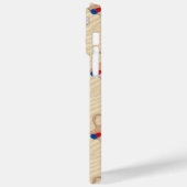 PATRIOTTISCHE ZOMERSE TEENSLIPPERS ZONNEBRIL Case-Mate iPhone CASE (Achterkant / Links)