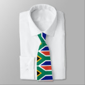 Patriottische Zuid-Afrikaanse vlag Bokke Stropdas (Gebonden)