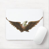  patriottisme American Bald Eagle Bird Flying Muismat (Met muis)