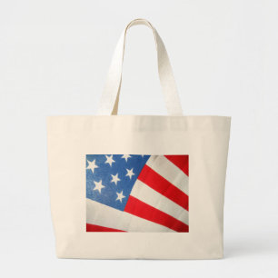 Patriottisme Grote Tote Bag