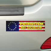 Patriottisme Niet-socialistische Bumpersticker (Op auto)