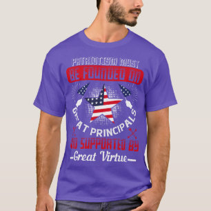 Patriottisme op de hoofden t-shirt