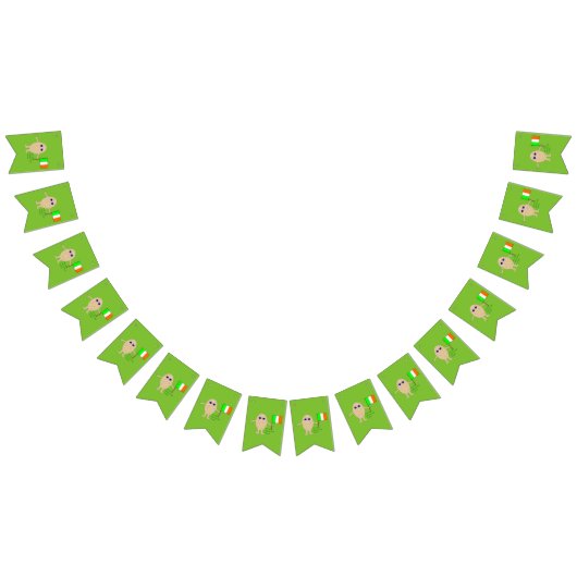 Patritoic Irish Egg Bunting Flags Vlaggetjes (Alle)