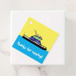 Patrol Boat Bedankjes Labels