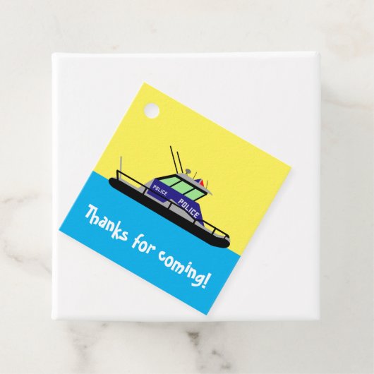 Patrol Boat Bedankjes Labels (In situ)