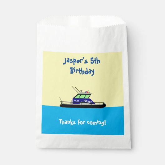 Patrol Boat Bedankzakje (Voorkant)