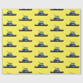 Patrol Boat Cadeaupapier (Vlak)