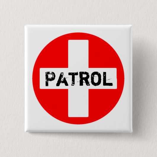 Patrol - Button (Voorkant)