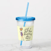 Patron de fille | Verre Lady Blonde | jaune (Dos)