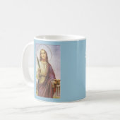 Patron de Lucy* de saint de tasse de cécité (Devant gauche)