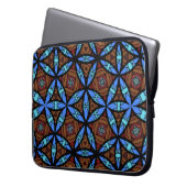 Patrón Digital Dinámico Laptop Sleeve (Voorkant Links)