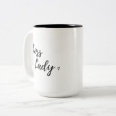 Patron Lady Cute Mug (Devant gauche)