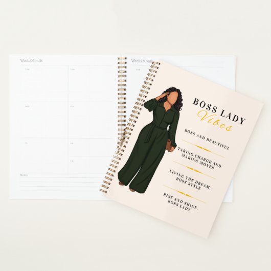 Patron Lady Planner (Devant avec enveloppe)
