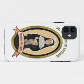 Patron Saint-Cats-Iphone-zaak Case-Mate iPhone Case (Achterkant (horizontaal))
