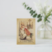 Patron saint de la carte | St Andrew Avellino pour (Debout devant)