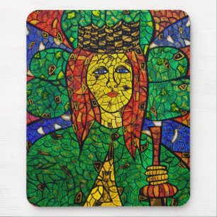 Patron Saint-Depressie en angst St-Dymfna Muismat