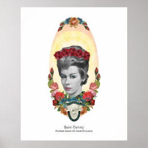 Patron Saint of Hair Stylists 24x30 Print