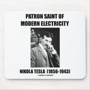Patron Saint of Modern Electricity (Nikola Tesla) Muismat