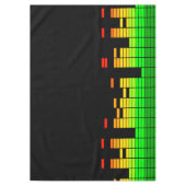 Patronen en grafische weergave van partijgeest tafelkleed (Voorkant)