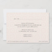 Patronen en grenzen 1 - Bedrijfs partijuitnodiging Kaart (Achterkant)