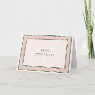 Patronen en grenzen 1 Happy Bss Day Card Bedankkaart