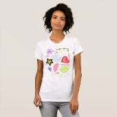 Patronen T-shirt (Voorkant volledig)