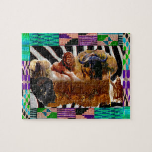 "Patronen van Afrika" Legpuzzel