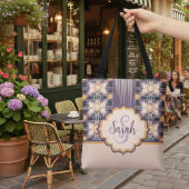 Patronen van licht Canvas tas