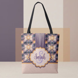 Patronen van licht Canvas tas