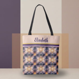 Patronen van licht Canvas tas