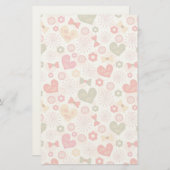 Patronen voor Moederdag Briefpapier (Voorkant / Achterkant)