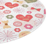 Patronen voor Moederdag Snijplank (Hoek)