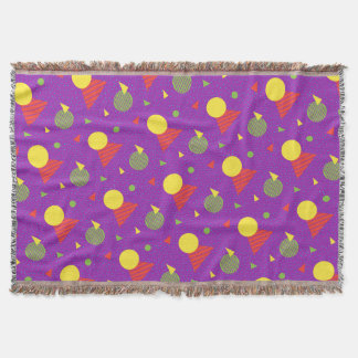 Patronenkleurig douchegordijn deken