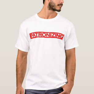 Patronistisch stempel t-shirt