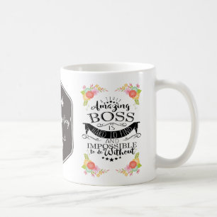 patronne extraordinaire, meilleur patron mug