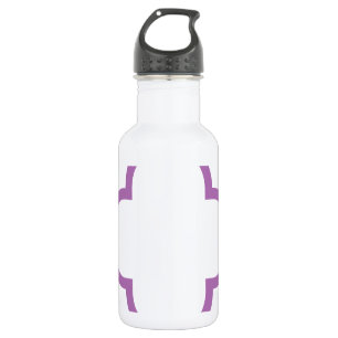 Patroon 1 van de klaver Stralende Orchidee Waterfles