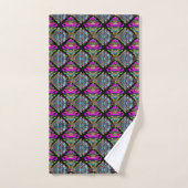 Patroon 243x2 bad handdoek (Handdoek)