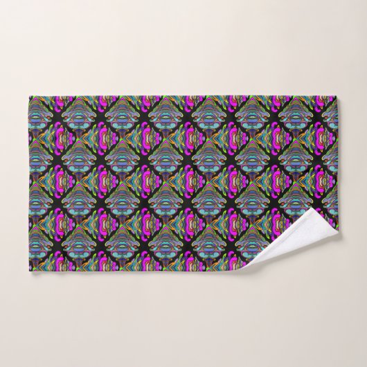 Patroon 243x2 bad handdoek (Handdoek)