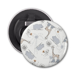 patroon 2 doedelen button flesopener