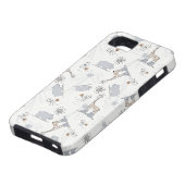 patroon 2 doedelen Case-Mate iPhone case (Onderkant)