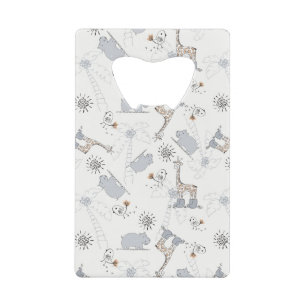 patroon 2 doedelen kredietkaart flessenopener