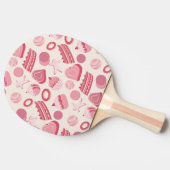 patroon 2 tafeltennisbatje (Zijkant)