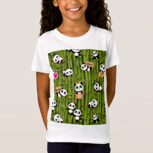 Patroon 2 van Panda T-shirt