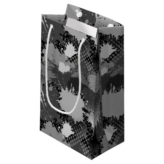 Patroon 2 verf klein cadeauzakje (Voorkant Gekanteld)