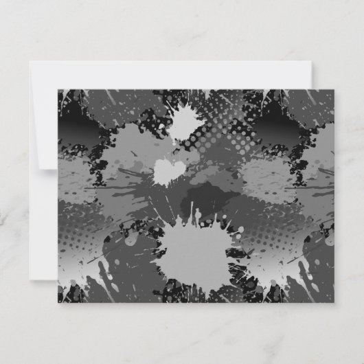 Patroon 2 verf notitiekaartje (Voorkant)