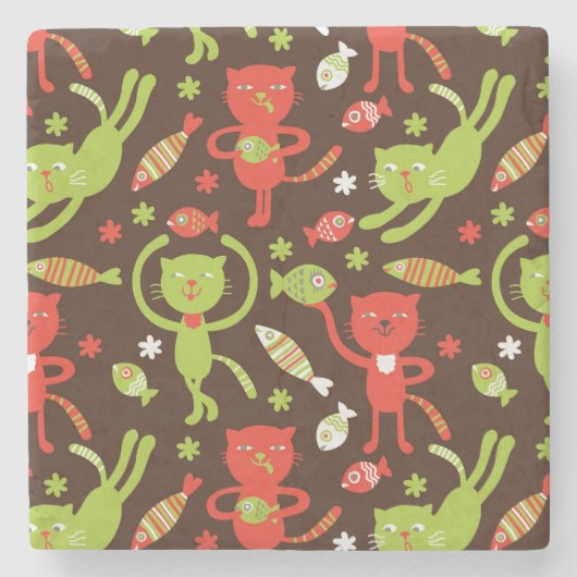 patroon 3 stenen onderzetter (Voorkant)