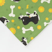 patroon 4 fleece deken (Hoek)