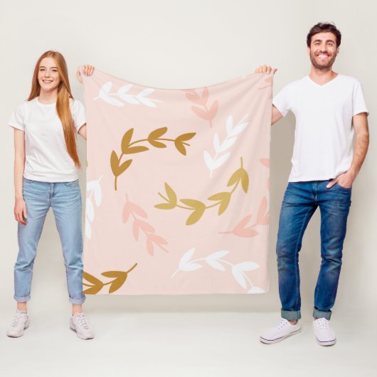 Patroon 4 leest fleece deken (In situ)