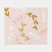 Patroon 4 leest fleece deken (Voorkant (Horizontaal))